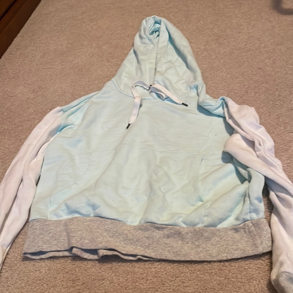 Blue sweatshirt